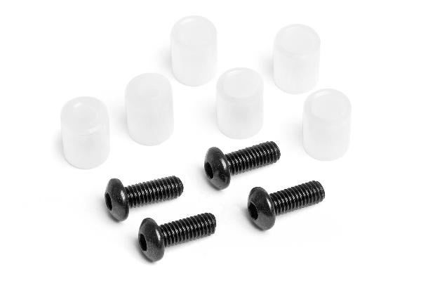 Bushing/Screw Set For Aluminium Adustable Upperarm