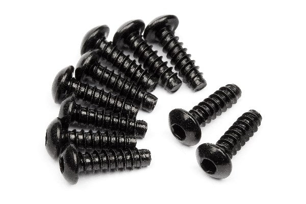 Tp. Button Head Screw M3X10Mm (Hex Socket/10Pcs)