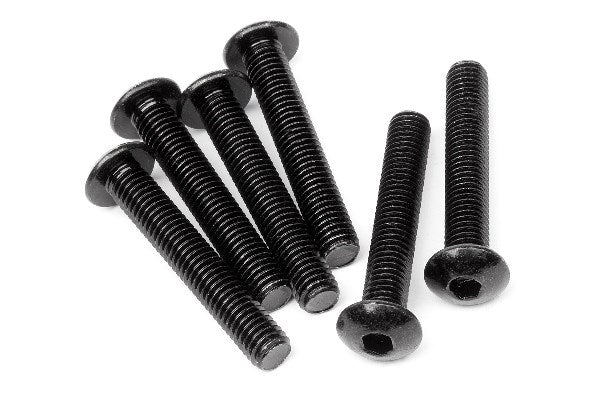 Button Head Screw M5X30Mm (Hex Socket/6Pcs)