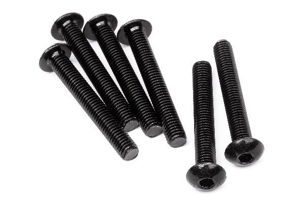 Button Head Screw M5X35Mm (Hex Socket/6Pcs)