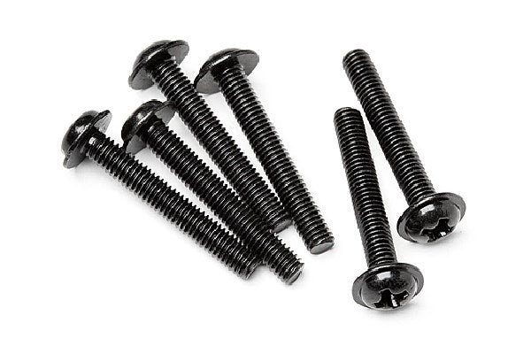 Flanged Screw M3X20Mm (6Pcs)