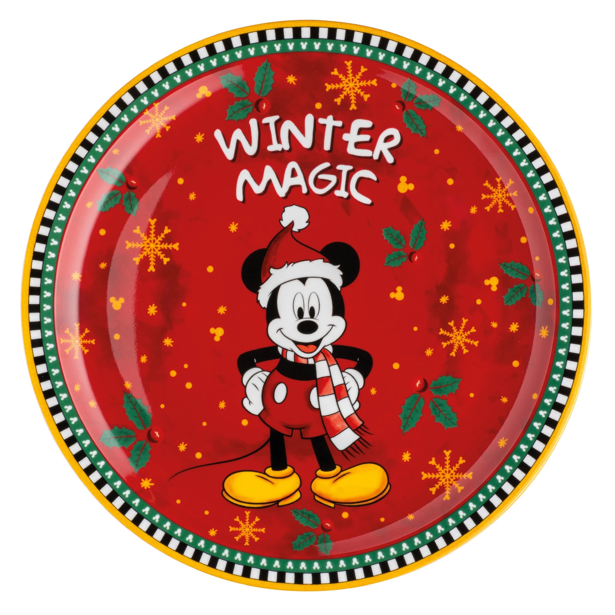 DISNEY - Magic Winter - Serving Plate D31cm - Mickey