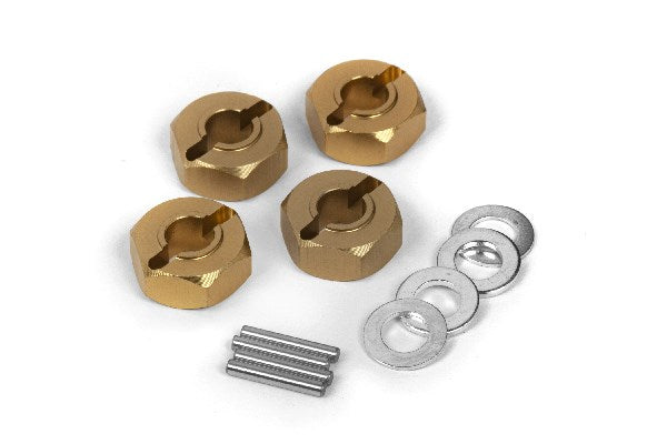 Aluminum 12mm Wheel Hex Hub Set (4pcs)