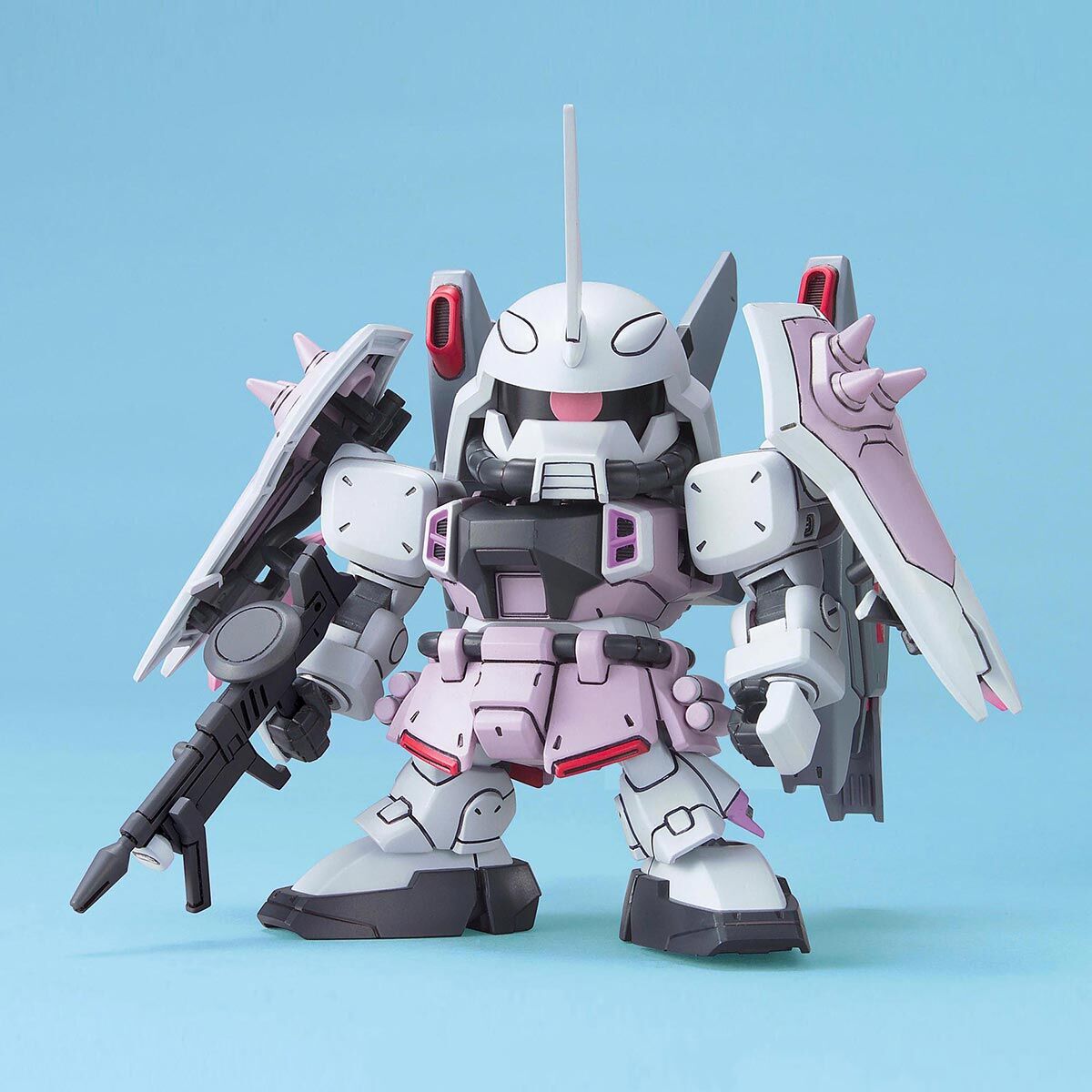 SD BB Senshi 285 Blaze Zaku Phantom (Ray the Barrel's custom machine)