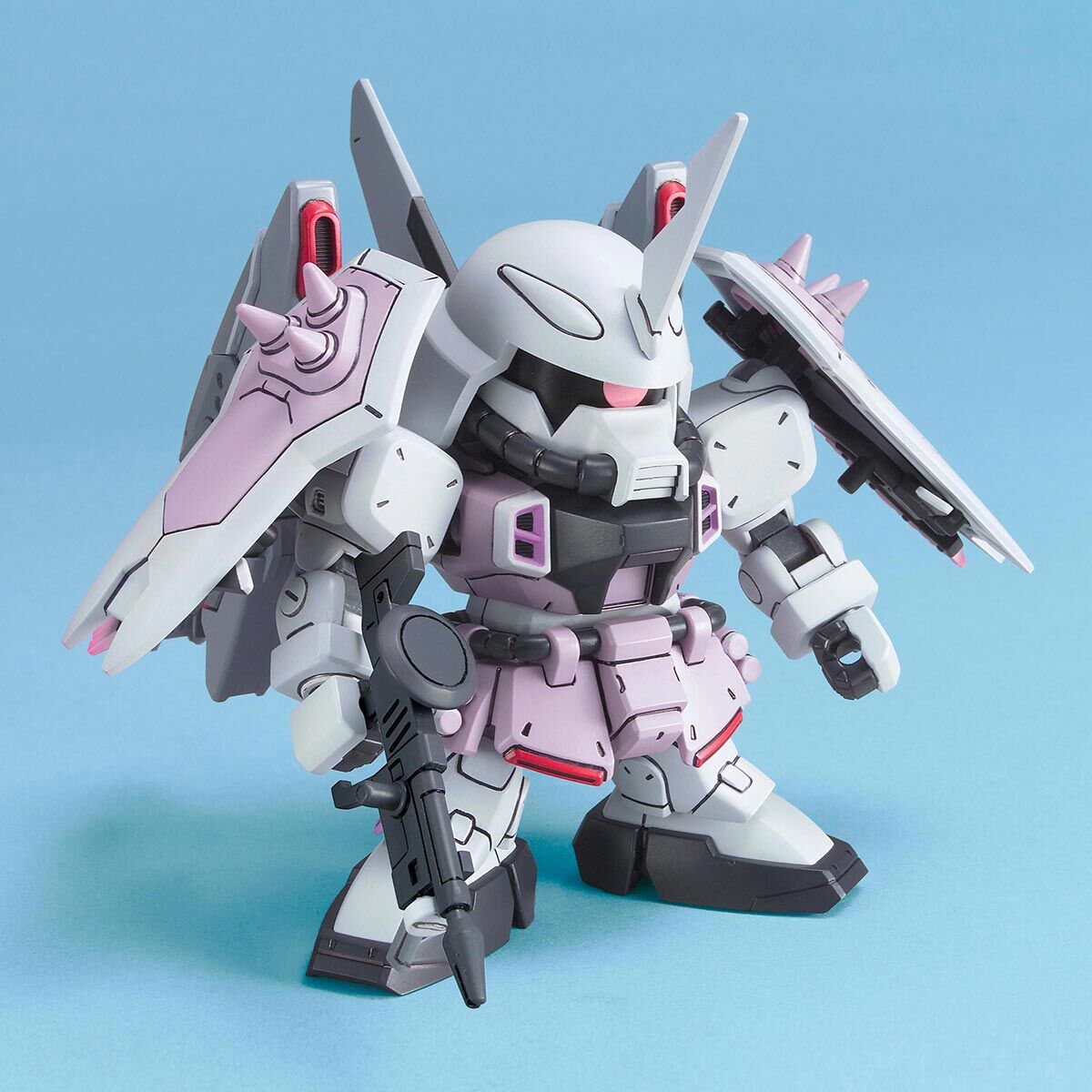 SD BB Senshi 285 Blaze Zaku Phantom (Ray the Barrel's custom machine)