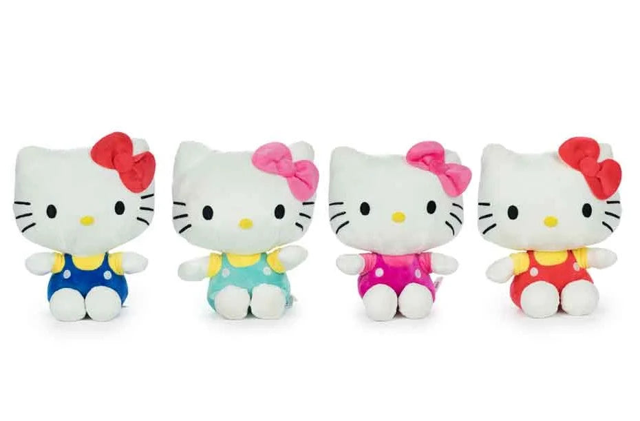 HELLO KITTY - Assortment of 4 Plushs - 16cm