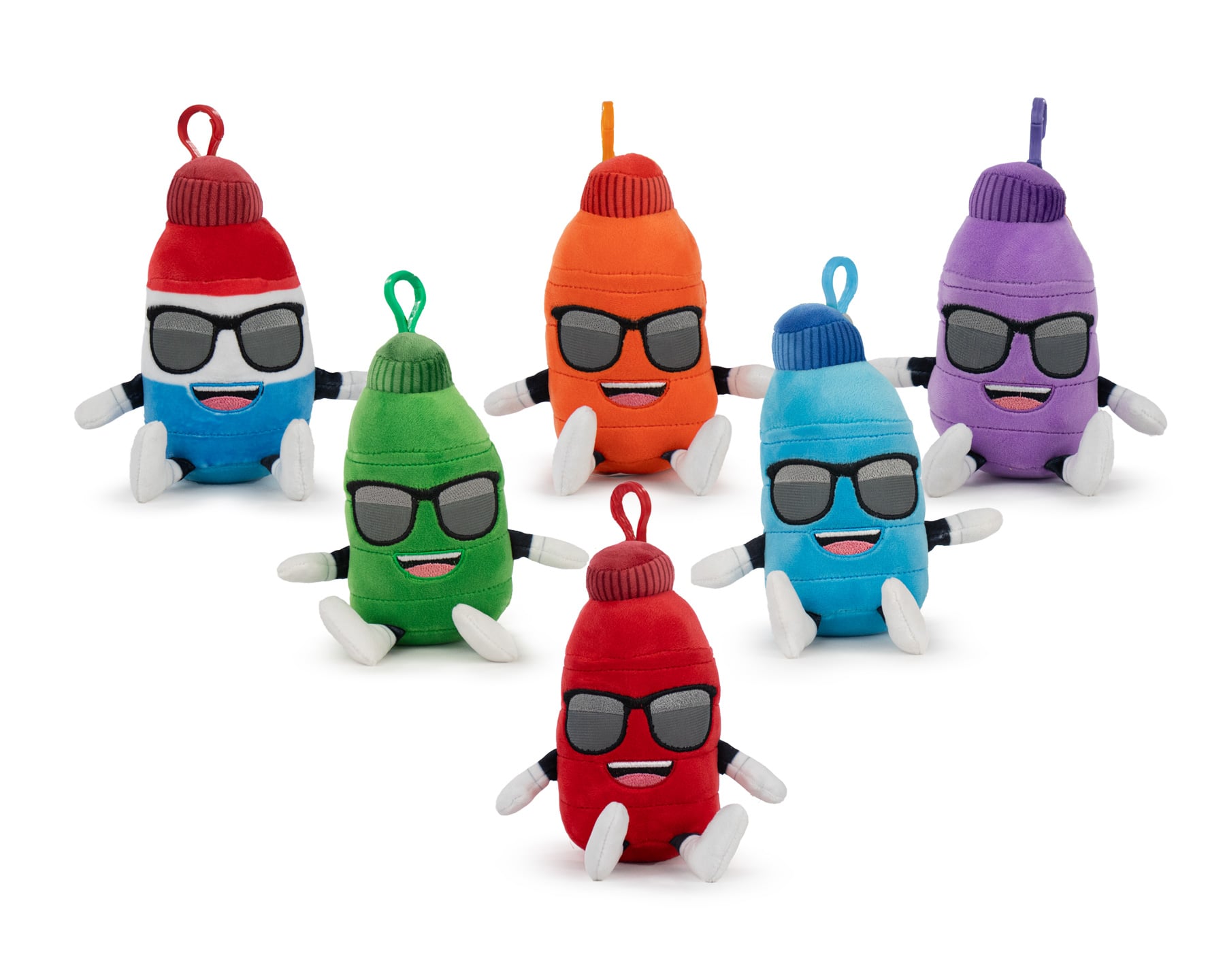 KAWAII - Energy Drink - Assortment of 12 Plushs 6 Models - 13cm