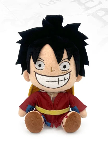 ONE PIECE - Luffy Wano - Sitting Plush 22cm