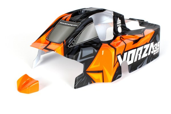 Vorza VB-2 Nitro Buggy Painted Body (Orange)