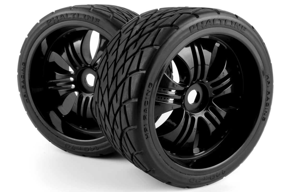 Mounted Phaltline Tire on 3251 Tremor Black Wheel