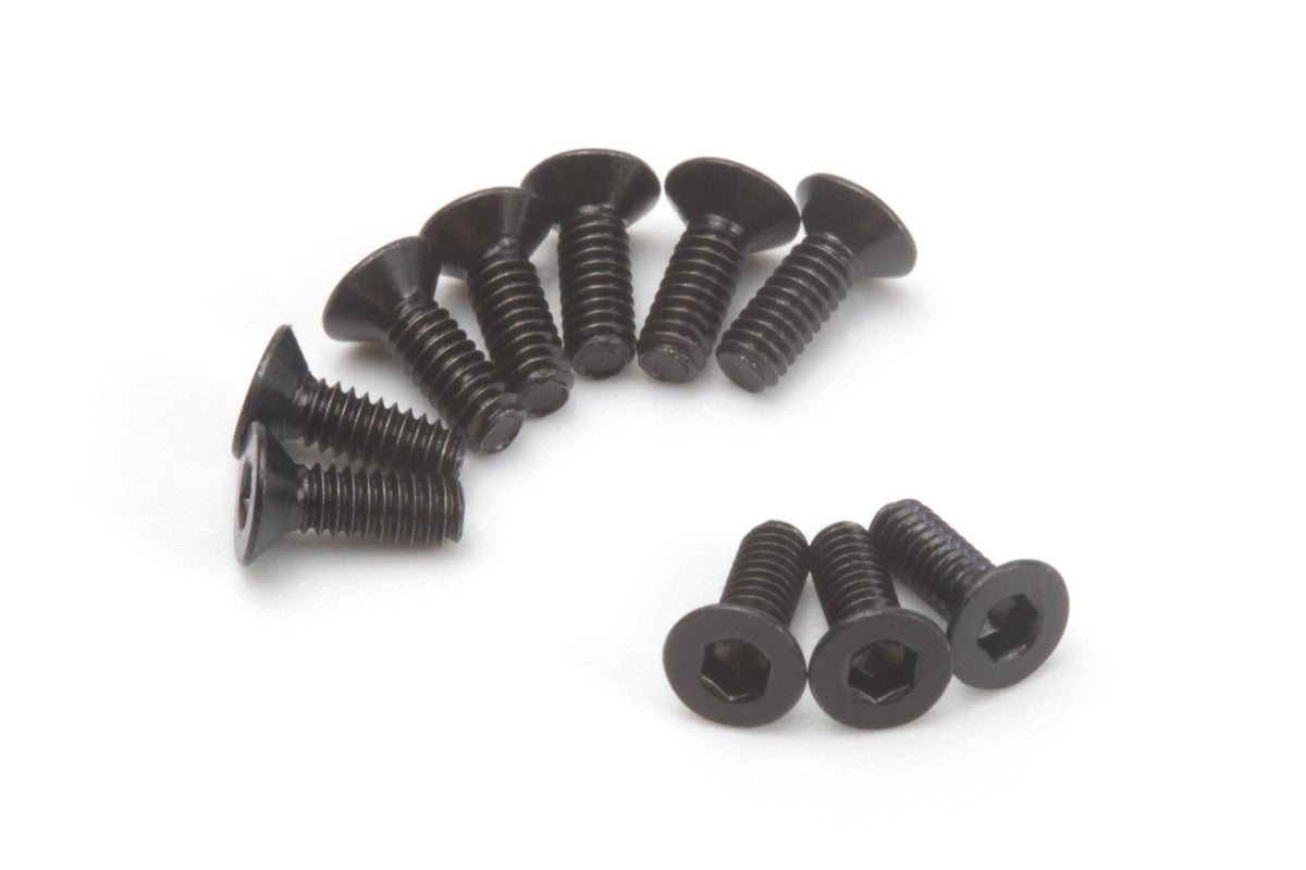 Flat Head Screw M2x6mm (Hex Socket/10pcs)