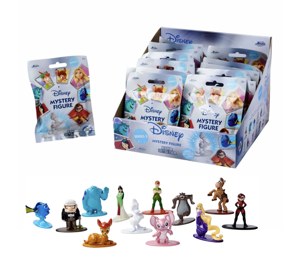 DISNEY PIXAR - Display of Blind Nano Figures - 12 Assortment - 24pc