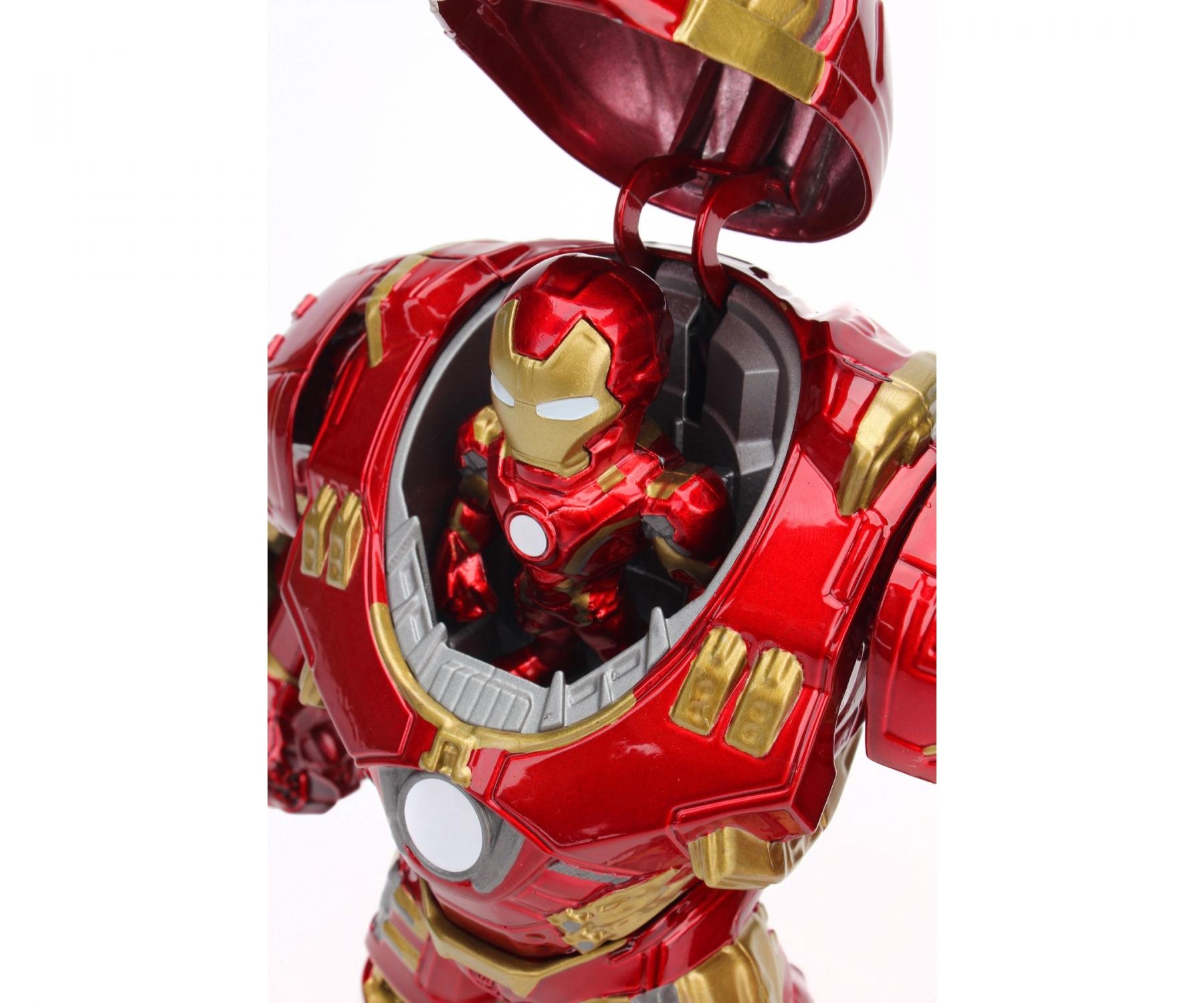 IRON MAN - Hulkbuster 6,5'' + Figure Iron-Man 2,5''