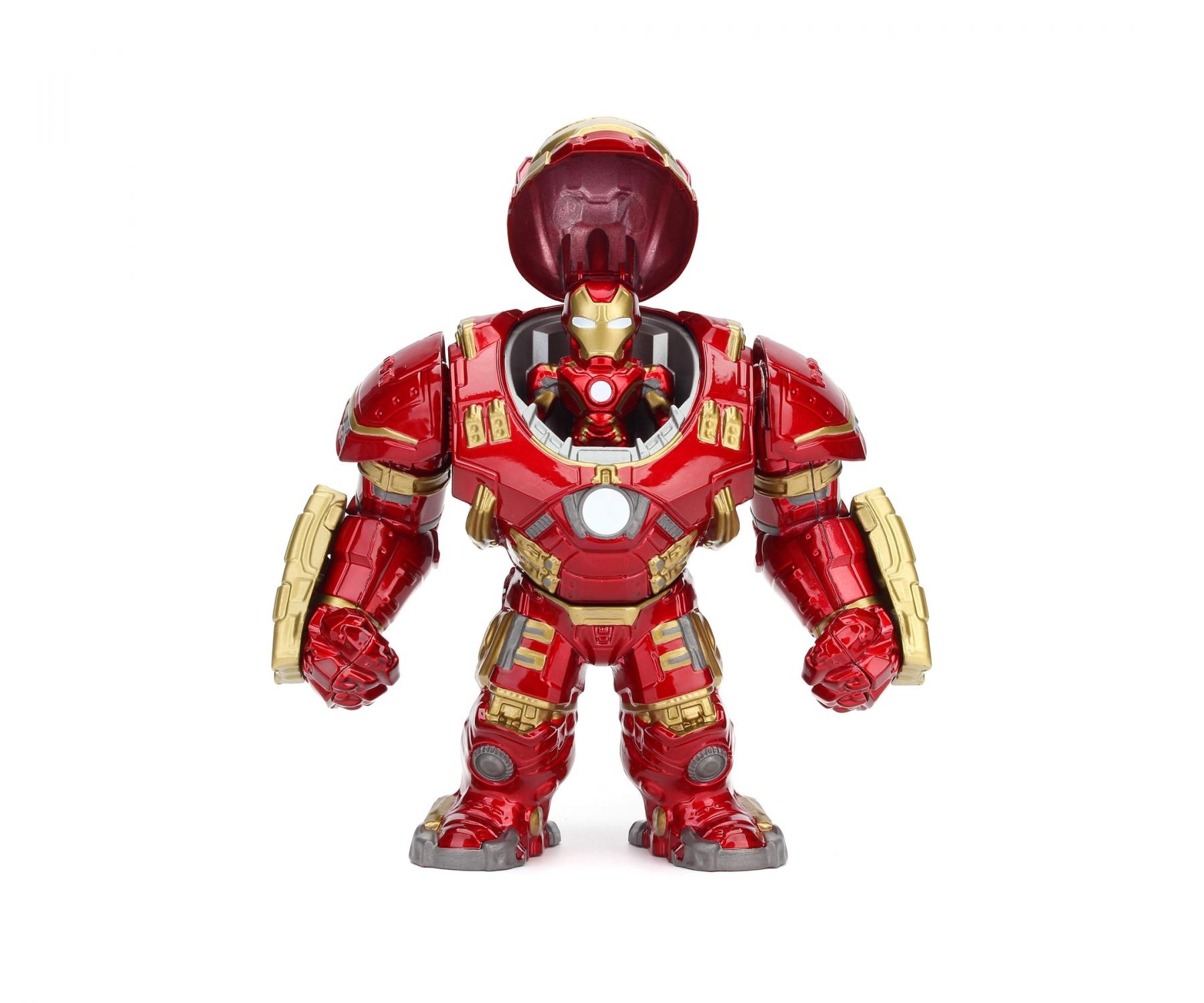 IRON MAN - Hulkbuster 6,5'' + Figure Iron-Man 2,5''
