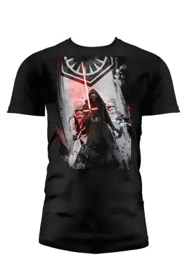 T/S SW EP7 FIRST ORDER BLACK KIDS - L