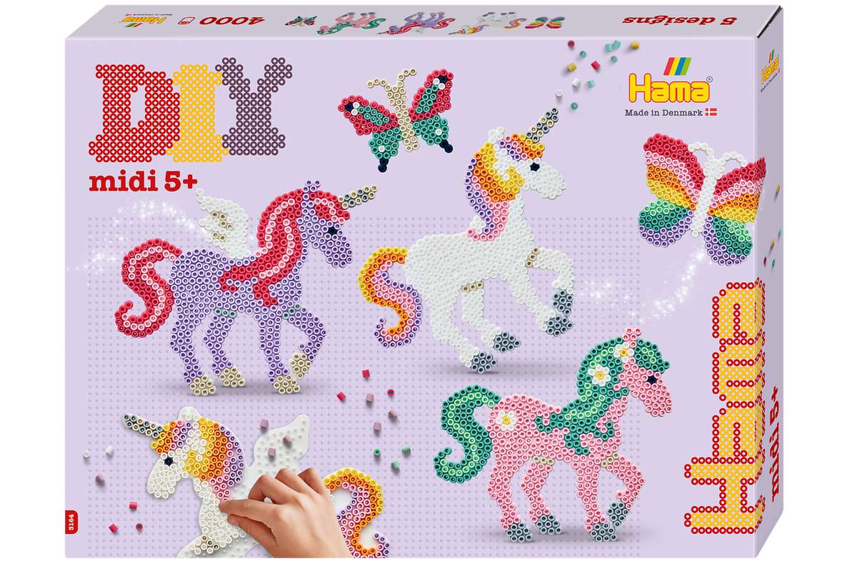 Hama midi gaveæske eventyrheste