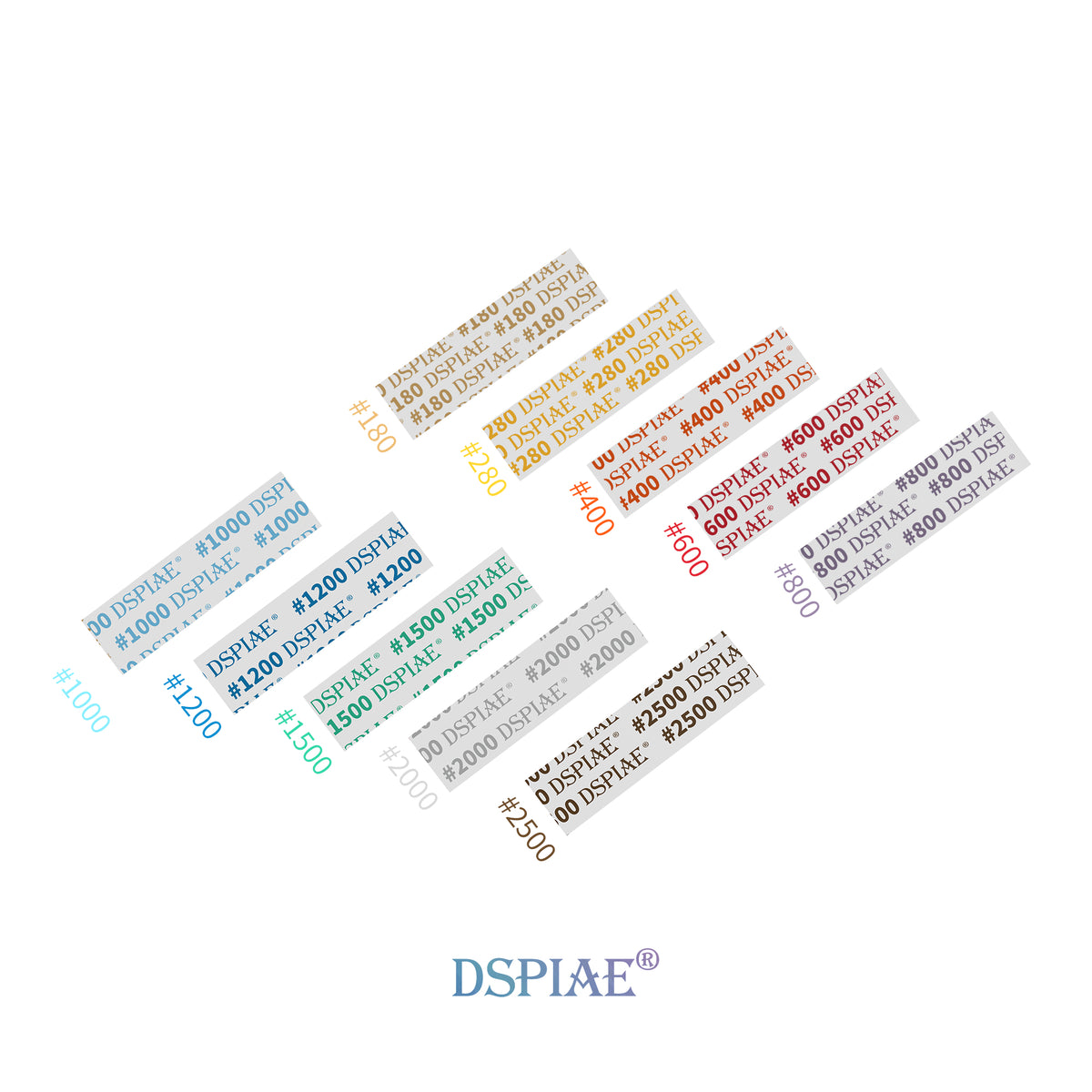 Dspiae MSP Pre-cut Self adhesive sandpaper