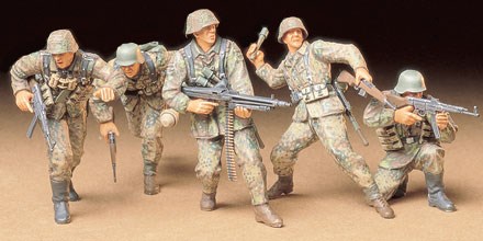 1/35 TYSK FRONTLINE INFANTRYMEN