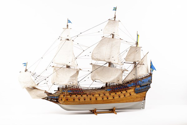 1:75 WASA - Wooden hull