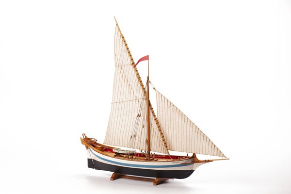 1:80 LE MARTEGAOU - Wooden hull