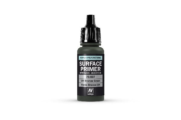 Surface primer UK bronze green 17ml