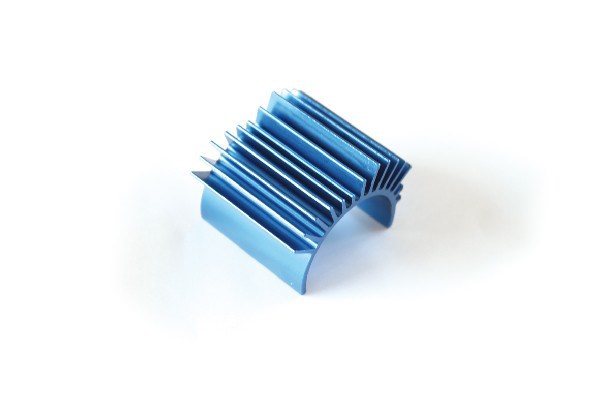 Aluminium Motor Heat Sink blue - S10 TC