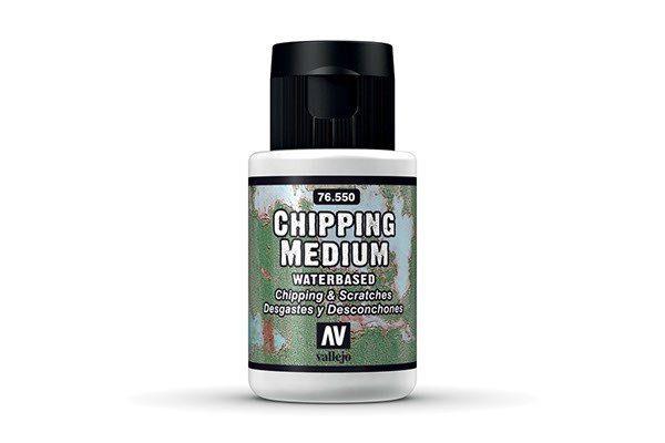 Auxiliary  chipping medium w/eyedropper 35ml