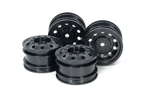 On Road RaceTruck Wheelsl F&R *2Each Black