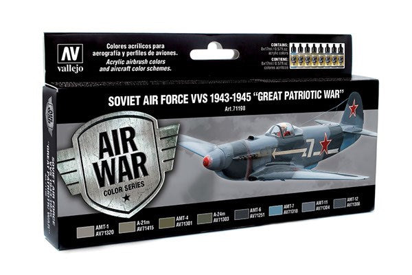 Soviet Air Force VVS 1943 to 1945 8x17ml