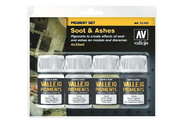 Soot & Ashes Pigment 4x35ml set