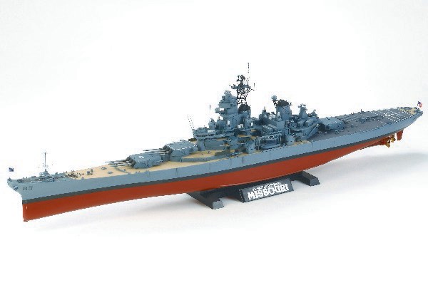 1/350 U.S. Battleship BB-63 Missouri (Circa 1991)