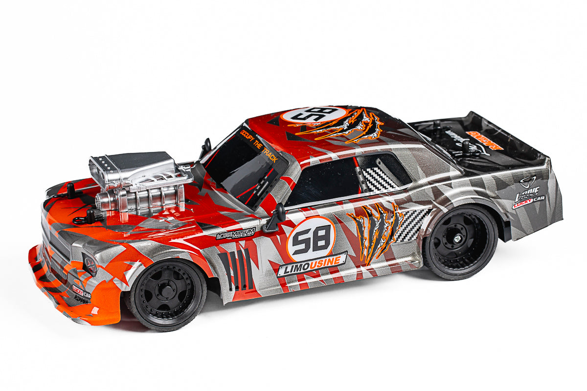 Extreme Racing R/C 1:16 2,4G 3,7V Li-ion, orange