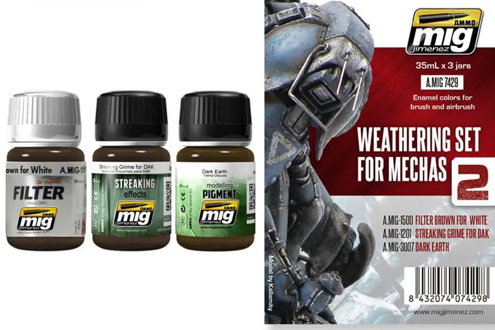 WEATHERING SET FOR MECHAS 7429