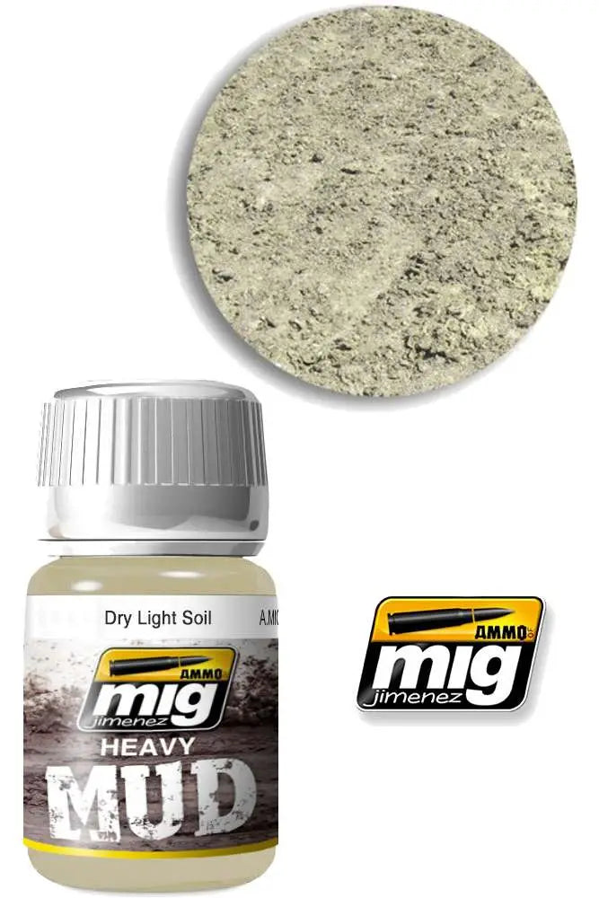 HEAVY MUD TEXTURE DRY LIGHT SOIL 1700