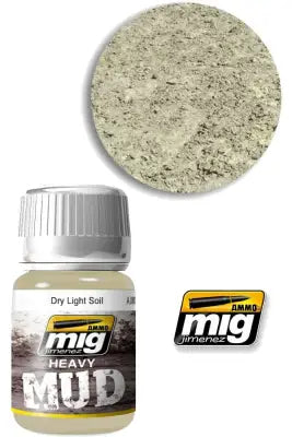 HEAVY MUD TEXTURE DRY LIGHT SOIL 1700