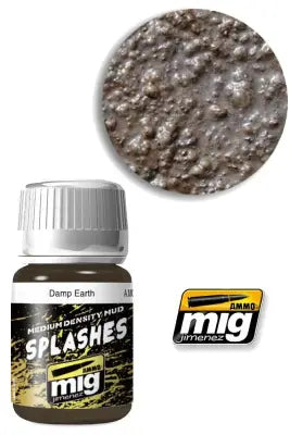 SPLASHES & MUD TEXTURE DAMP EARTH 1754