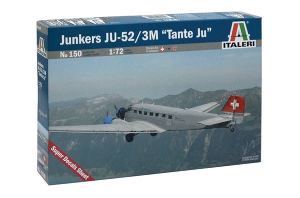 1:72 JUNKERS JU-52 3/m 'TANTE JU'