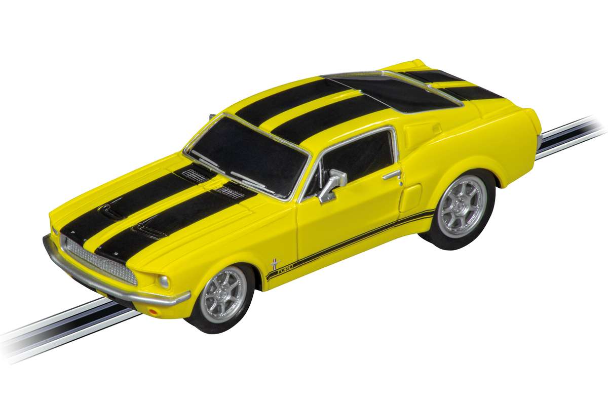 GO!!! Ford Mustang '67 Racing Yellow 1:43, analog