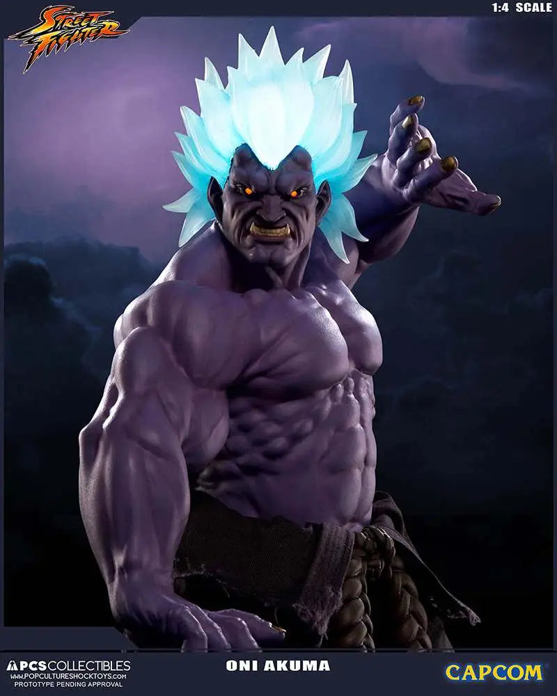 STREET FIGHTER ONI AKUMA 1/4 STATUE