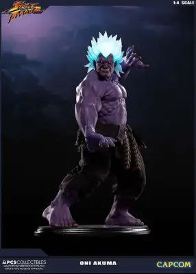 STREET FIGHTER ONI AKUMA 1/4 STATUE