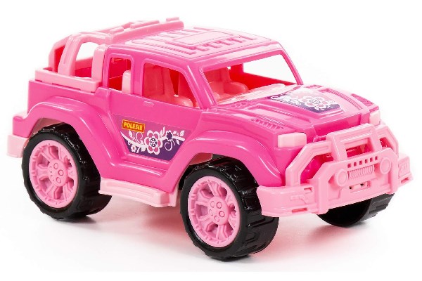 Jeep 21,8x12x10,3cm i net, pink