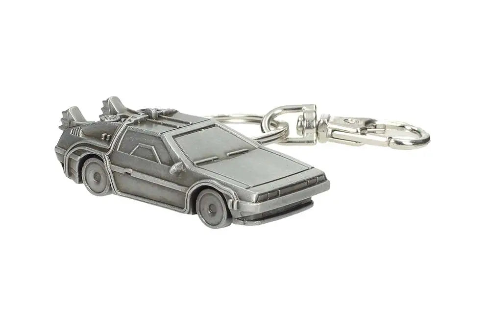 BTTF DELOREAN 3D METAL KEYCHAIN