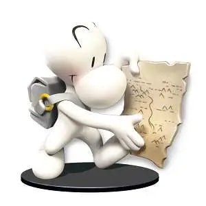 BONE VINYL FIGURE