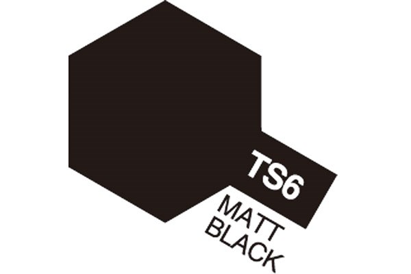 TS-6 Matt Black (Flat)