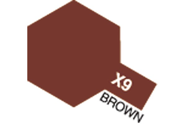 Acrylic Mini X-9 Brown (Gloss)