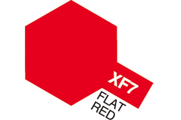 Acrylic Mini XF-7 Flat Red (Flat)