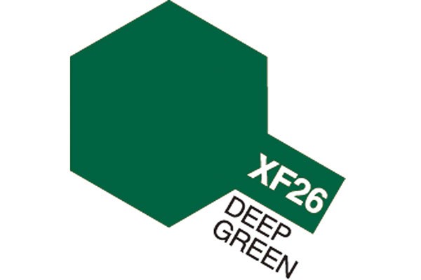 Acrylic Mini XF-26 Deep Green (Flat)