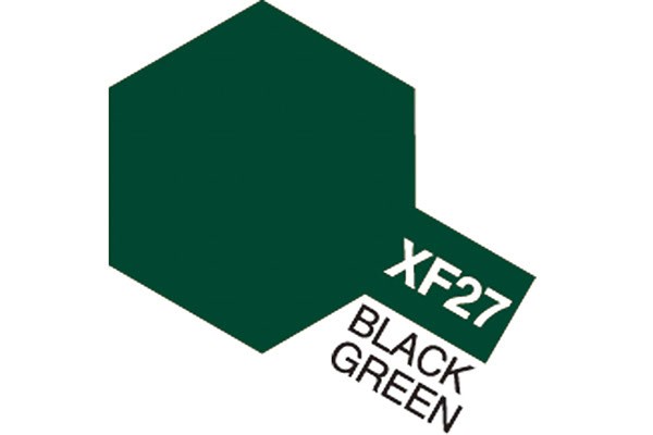 Acrylic Mini XF-27 Black Green (Flat)