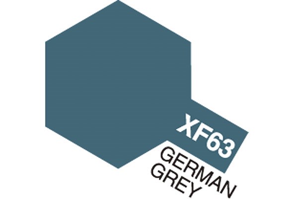 Acrylic Mini XF-63 German Grey (Flat)