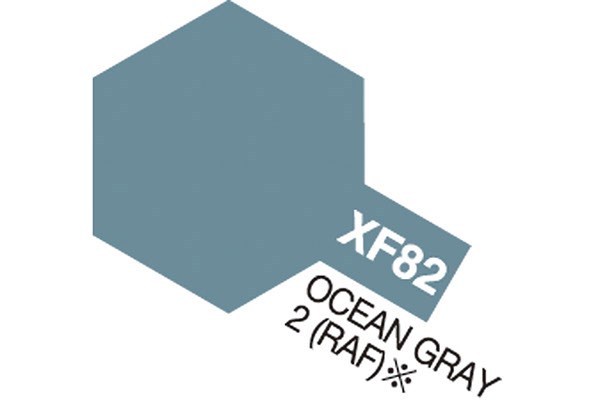 Acrylic Mini XF-82 Ocean Gray 2 RAF  (Semi Gloss)